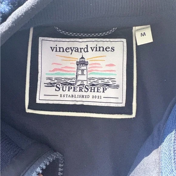 Vineyard Vines SuperShep Jacket in Dark Blue - Picture 2 of 3